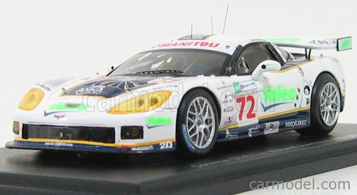Miniature Spark 1/43 - Chevrolet Corvette C5 R - Luc Alphand Aventures N°72 - Le Mans 2006