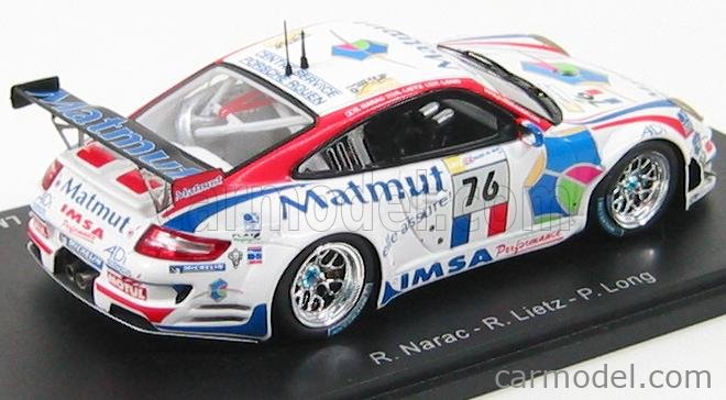 Spark S2582 - Porsche 997 GT3 RSR IMSA Performance N°76 - Le Mans 2010 - 1/43