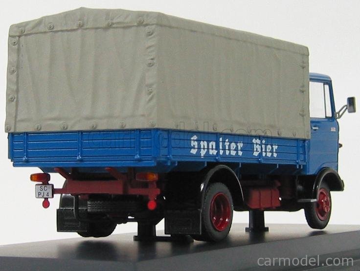 SCHUCO 03525 Scale 1/43 | MERCEDES BENZ LP608 TRUCK SPALTER