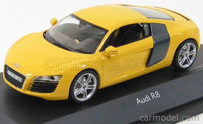SCHUCO 04789 Scale 1/43 | AUDI R8 4.2 FSI V8 2007 IMOLA YELLOW