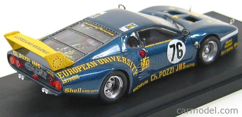 BEST-MODEL 9364 Echelle 1/43 | FERRARI 512BB LM 4.9L TEAM CHARLES