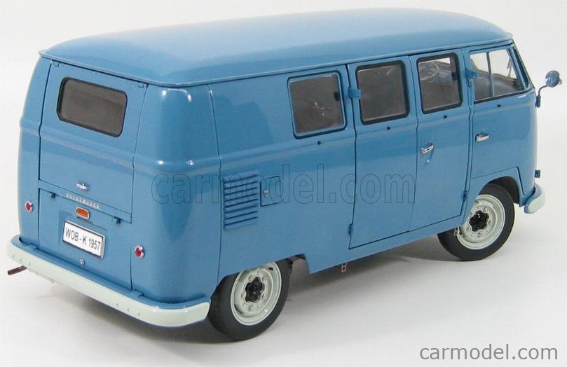 SUN-STAR 05061 Scale 1/12 | VOLKSWAGEN T1 COMBI MINIBUS 1957 BLUE