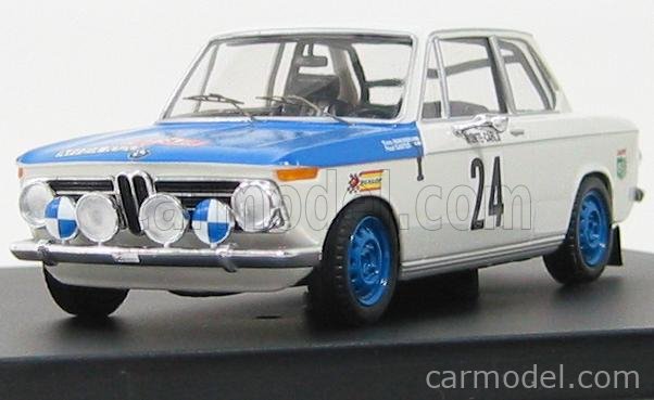 Miniature Trofeu BMW 2002 N°38 – Rallye Monte Carlo 1971, échelle 1:43, Très Bon état