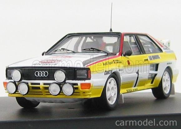 1:18 Audi Sport Quattro #3 Walter Röhrl Christian Geistdörfer Rallye Automobile de Monte-Carlo 1985 1:18 Audi Sport Quattro #3 Walter Röhrl Christian Geistdörfer Rallye Automobile de Monte-Carlo 1985