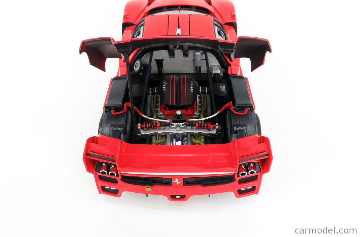 FXX Evoluzione 2008 レッドミニカー Ferrari FXX Evoluzione 2008 - Red 1/43 Model Car. W/Display