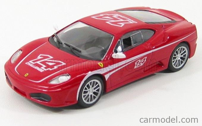 Mattel Hot Wheels N2549 N2552 Masshtab 1 43 Ferrari F430 Challenge N 14 Racing 2005 Red White