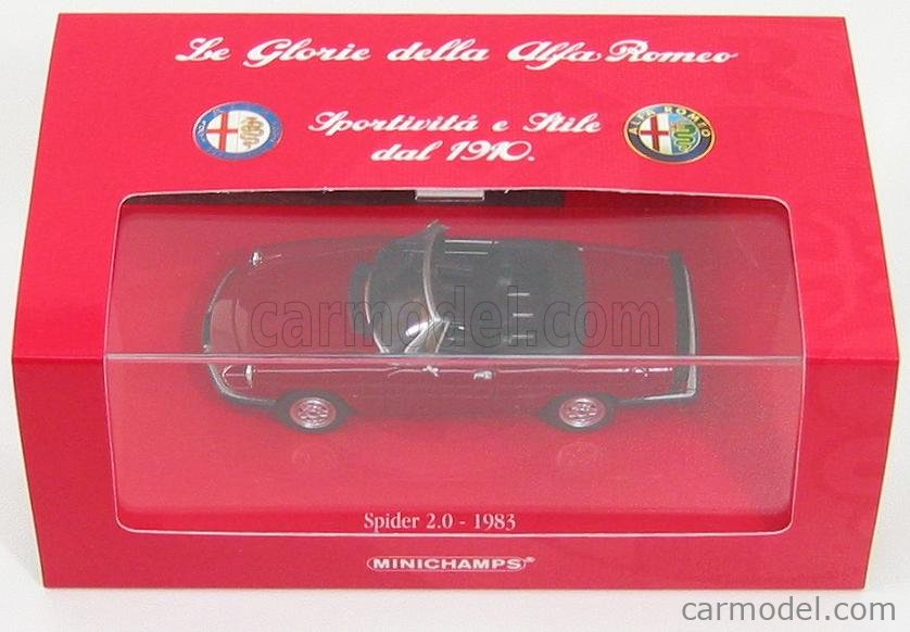MINICHAMPS 436120760 Scale 1/43 | ALFA ROMEO 2000 SPIDER