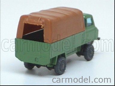 Jouet Husky 1/64 - Land Rover Forward Control Militaire - Véhicule Moulé Sous Pression - Sans Boîte