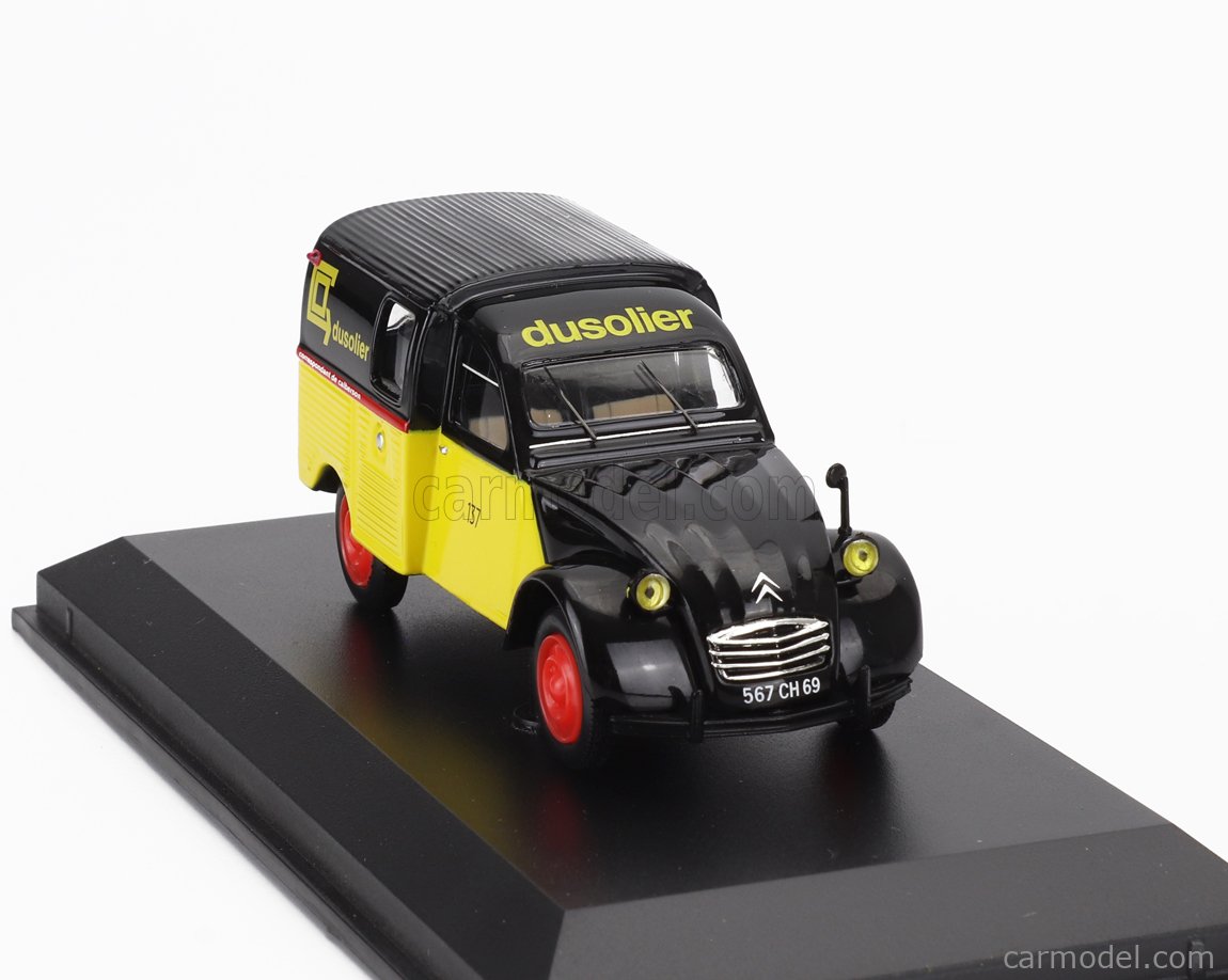 NOREV 150827 Scale 1/43 | CITROEN 2CV AZU VAN DUSOLIER CALBERSON 1965 ...