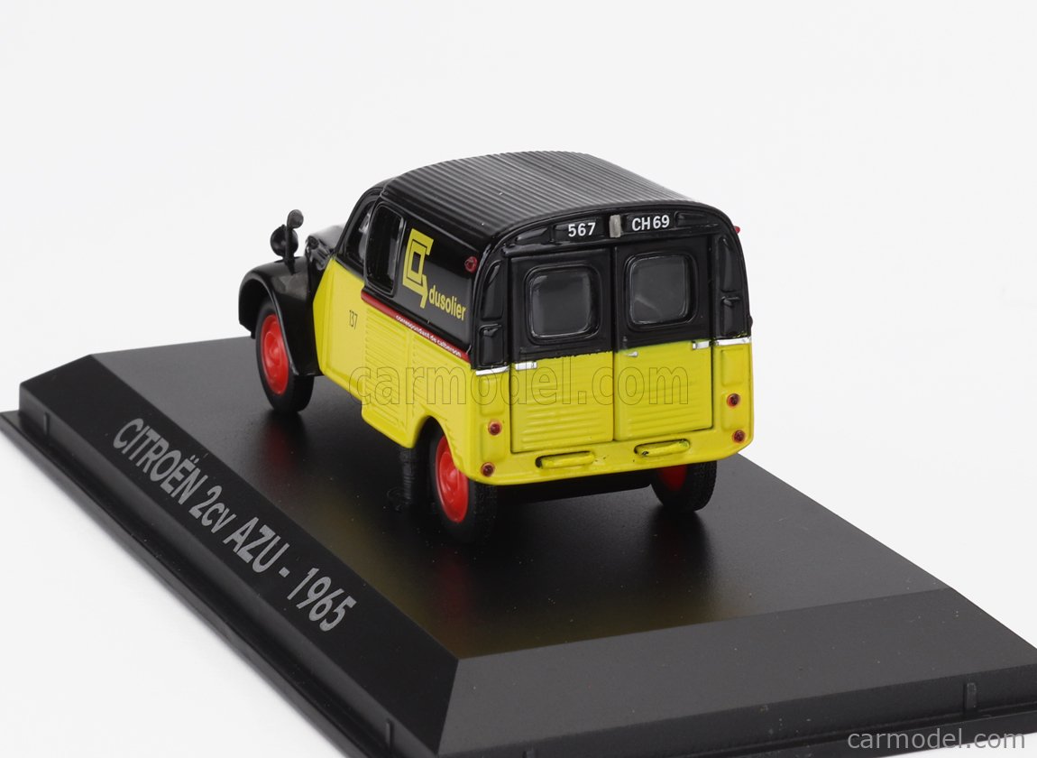 NOREV 150827 Scale 1/43 | CITROEN 2CV AZU VAN DUSOLIER CALBERSON 1965 ...