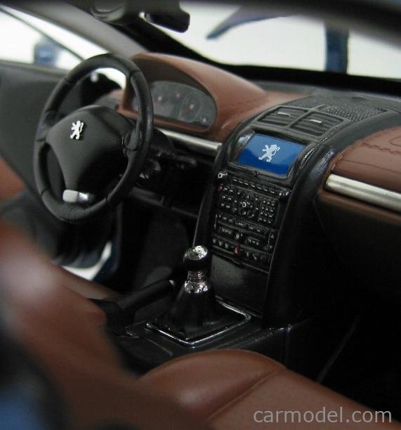 Miniature Peugeot 407 Coupé Norev - Occasion - Modèle Réduit Pour Collection