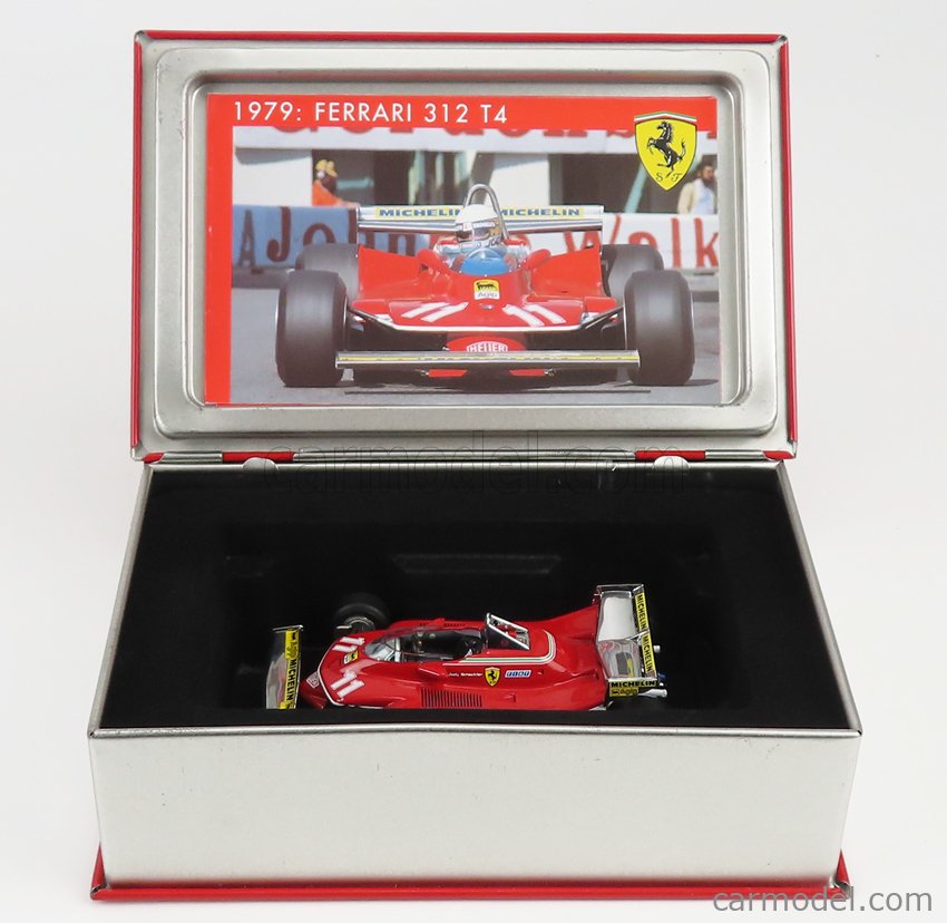 Scale Racing Cars 1/43 Scale built kit 15AUG4 Ferrari 312 T3 Monaco 79  Scheckter