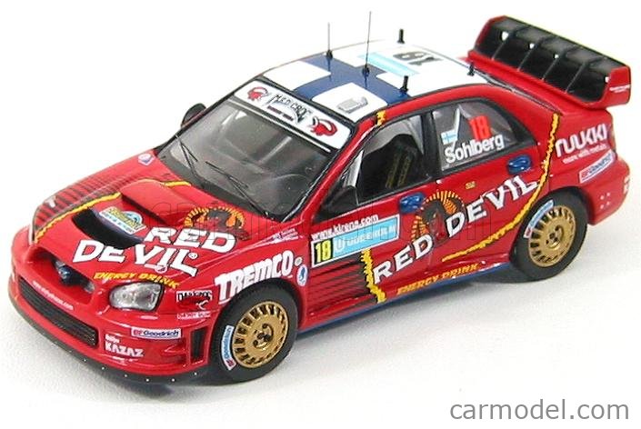 Subaru Impreza WRC 03 No.8 T.Mäkinen/K.Lindsträm Wales Rally 2003