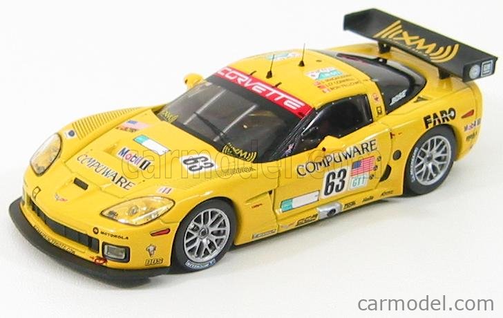 CHEVROLET - CORVETTE C6-R TEAM CORVETTE RACING N 63 6th 24h LE MANS 2007  J.O'CONNELL - J.MAGNUSSEN - R.FELLOWS