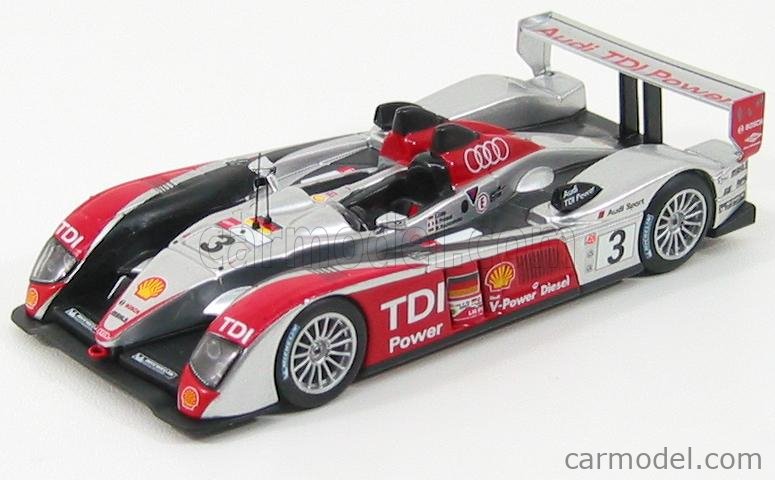 Modèle Réduit IXO Audi R10 #3 Le Mans 2007 échelle 1/43 - Occasion Vitrine