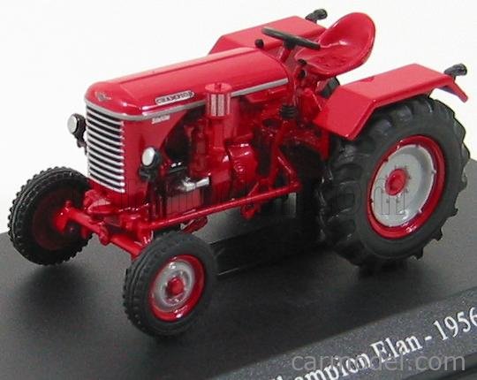 UNIVERSAL HOBBIES UH6026 Scale 1/43 CHAMPION ELAN TRACTOR 1956 RED
