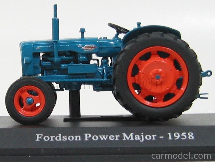1:43 Maßstab 1958 Fordson Power Major Modell Traktor Universal Hobbies Hachette 