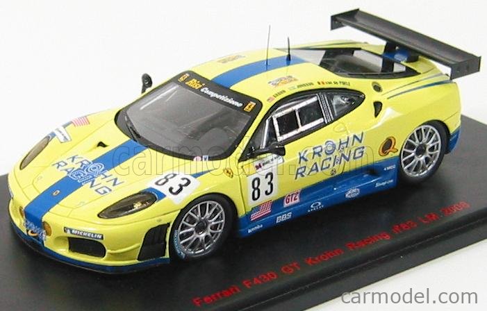 BBR 1/43 F430 GT Team Risi Competizione 24Hr Le Mans 2007, Hobbies