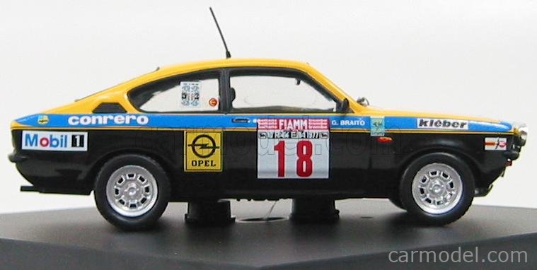 Trofeu DSN239 Opel Kadett GT/E Monte Carlo 1977 No.28 Greder / Céligny 1/43