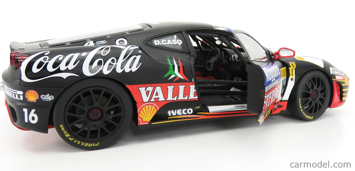 MATTEL HOT WHEELS N2069 Scale 1/18 | FERRARI F430 TEAM CDP