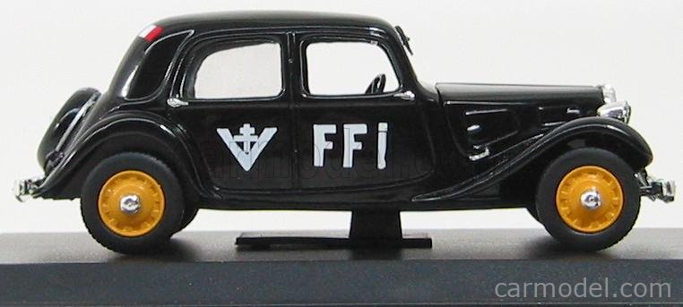 Dubray 1/43 Citroën Traction 11 B – Police FFI 1945, Résine, Collection