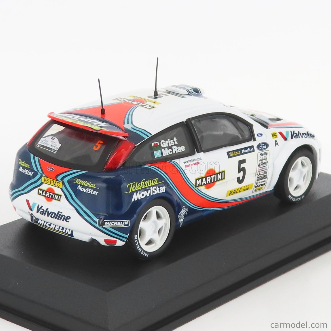 EDICOLA RCOL063 Scale 1/43 | FORD ENGLAND FOCUS WRC MARTINI N 5 WINNER ...