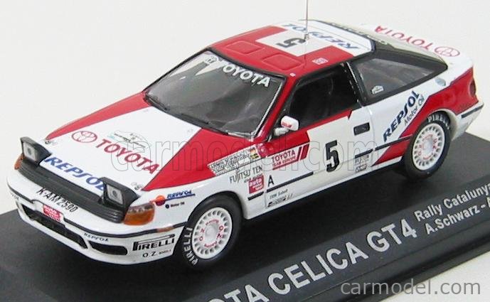 EDICOLA / Scale 1/43 | TOYOTA CELICA GT4 N 5 RALLY CATALUNYA 1991 A ...