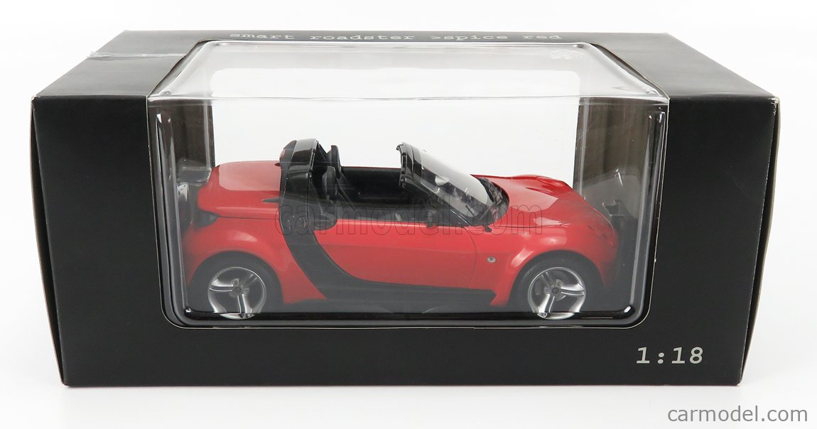 KYOSHO 1/18 smart roadster ミニカー KYOSHO 0014175 Scale 1/18 | SMART ROADSTER 2003 SPICE RED