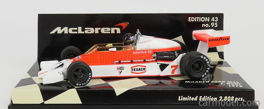 McLAREN - F1 M26 FORD N 7 SEASON 1978 J.HUNT