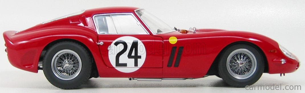 KYOSHO 08432C Масштаб 1/18 | FERRARI 250 GTO N 24 2nd 24h LE MANS 1963 ...