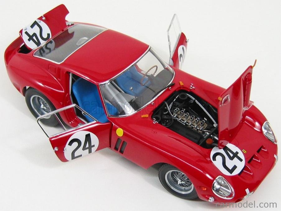 ミニカー 1/18 ホットウィール フェラーリ250GTO - ミニカー