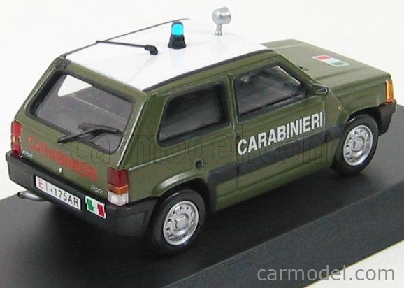 FIAT PANDA 1000 Fire 1986 CR27 voiture POLICE 1/43 CARABINIERI 