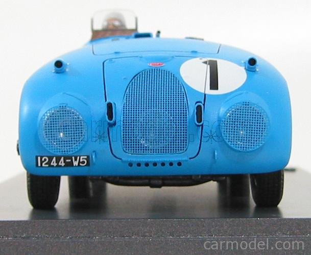 Bugatti 57 C Tank n° 1 Vainqueur 24h Le Mans 1939 Molsheim 1/18 Spark