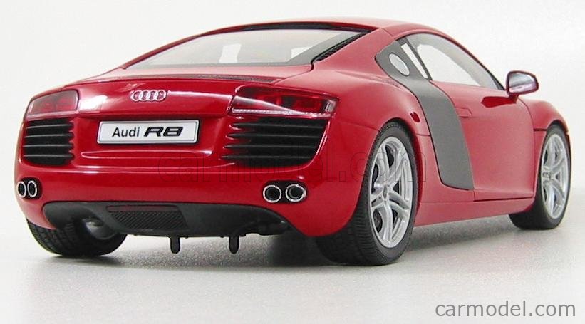 KYOSHO 09213R Scale 1/18 | AUDI R8 4.2 FSI V8 2007 RED