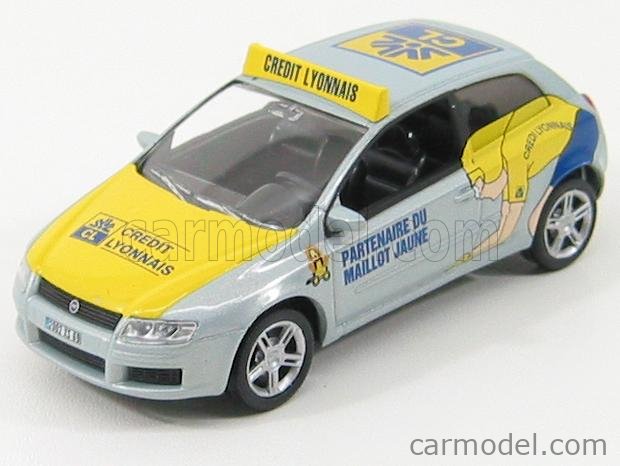 Miniature Fiat Ulysse Maillot Jaune - Tour De France 2003, échelle 1/43 Par Norev, état Neuf