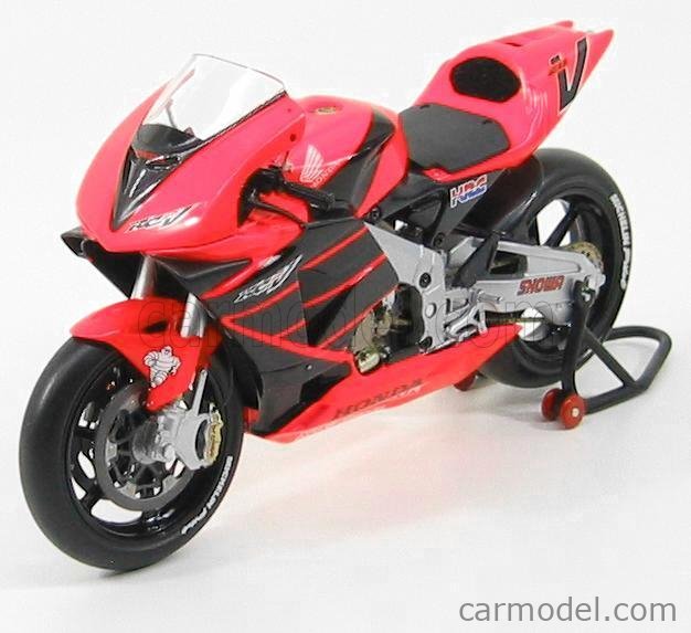 Rossi MINICHAMPS Honda RC211V diecast model Test Bike 2001 1:12th 122 017946