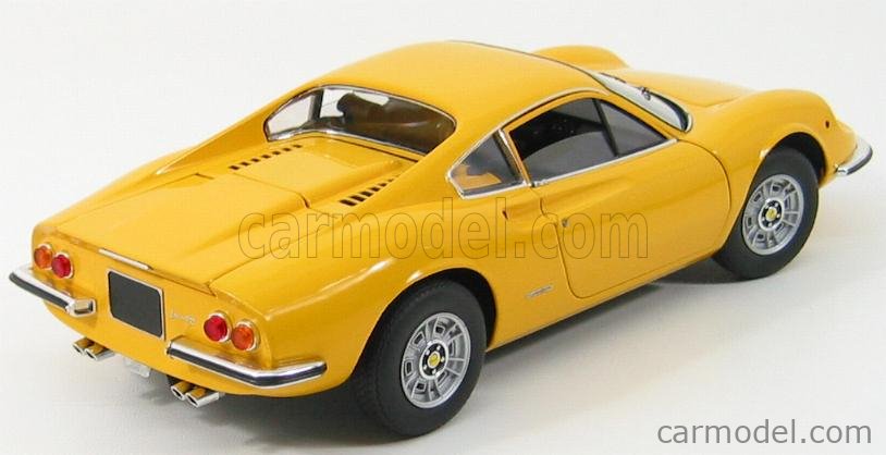 Ferrari 246 GT ミニカー 1/18 イエロー 1/18 フェラーリ ディーノ246GTS Ferrari Dino イエロー Hot