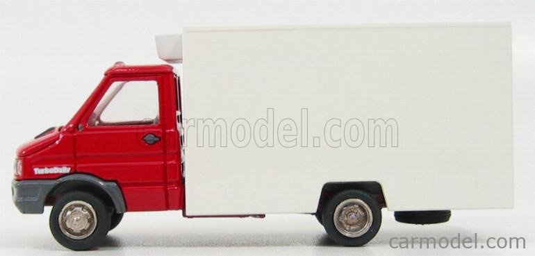 Iveco Fiat Daily New Van Frigorifero Red White Old Cars 1:43 OLD05800R 