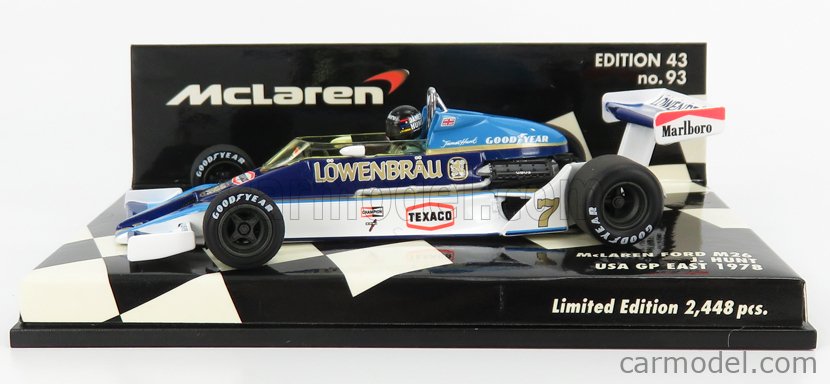 McLAREN - F1 M26 FORD N 7 USA GP 1978 J.HUNT