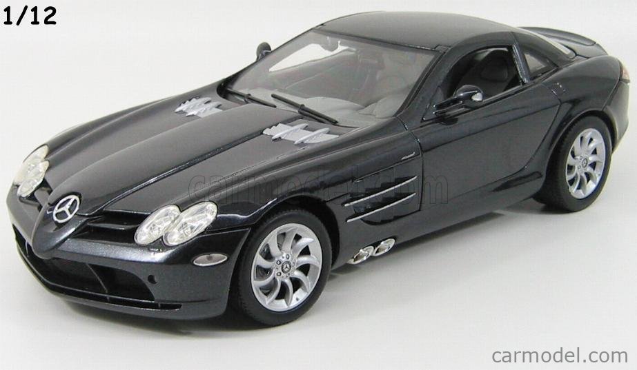 Mercedes-Benz SLR Convertible 1:32 Model Car Diecast Vehicle Collection Black