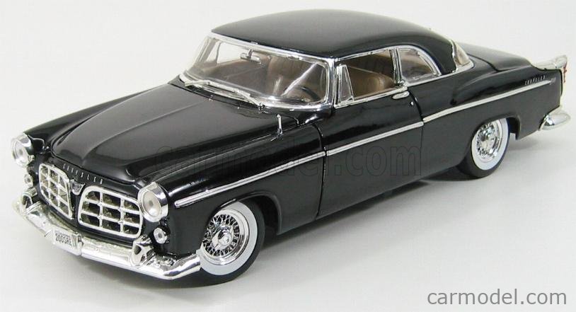 MOTOR-MAX 73160 Scale 1/18 | CHRYSLER C300 1955 BLACK