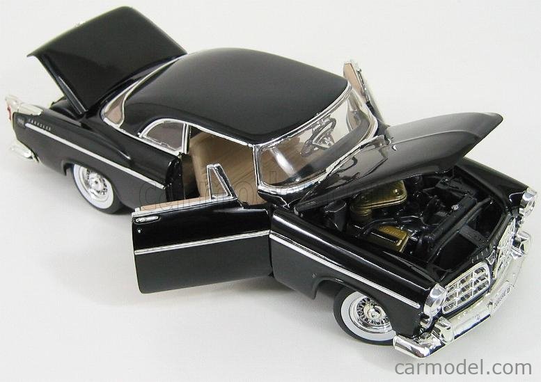 MOTOR-MAX 73160 Scale 1/18 | CHRYSLER C300 1955 BLACK