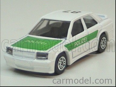 Corgi Junior Scale Mercedes Benz E Polizei Police White Green