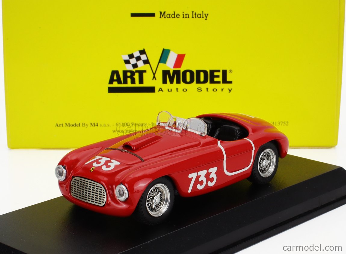 ART-MODEL ART023 Scala 1/43 | FERRARI 195S SPIDER N 733 MILLE