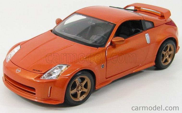 Miniature Nissan 350Z 1/18 Welly Coupe Bronze 2003 