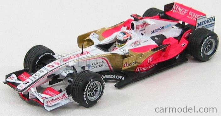 MODELLINO FORCE INDIA F1 ADRIAN SUTIL 2011 IN METALLO MINICHAMPS