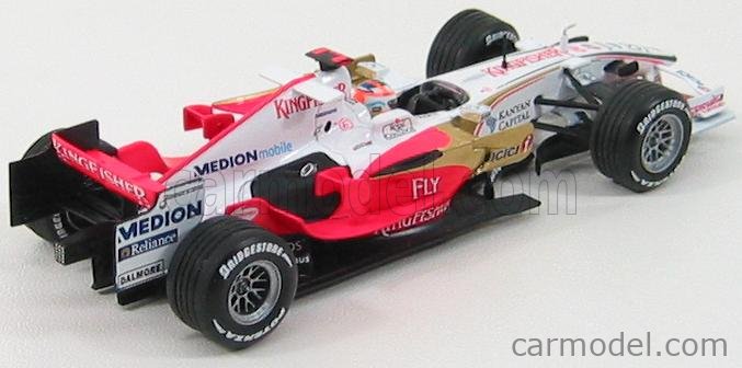 MODELLINO FORCE INDIA F1 ADRIAN SUTIL 2011 IN METALLO MINICHAMPS