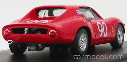 Fiat Abarth OT 1600 1/43ミニカー　プロモデラー　ワンオフ Spark S1319 Abarth Fiat Sport Spider OT 1600, 1965 /red/