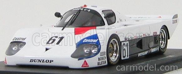 SPARK-MODEL S1261 Scale 1/43 | SAUBER C8 MERCEDES M117 5.0L