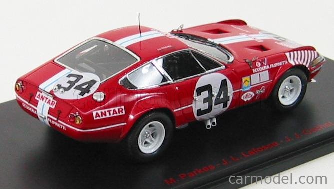 REDLINE RL082 Masstab: 1/43 | FERRARI 365 GTB/4 4.4L V12 TEAM NORTH AMERICAN RACING N.A.R.T. N